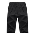 thumbnail image 4 of Mifsaly 3/4 Jogger Capri Pants Men Quick-Dry Athletic Cropped Pant With Zipper Pockets Breathable Training Gym Workout Running Sportswear XXXXXL, 4 of 8