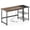 Rustic Brown, variant on 59" Industrial Computer Desk with Storage Shelves & Charging Station, Home Office Desk Gaming Desk,Rustic Brown