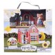 thumbnail image 5 of Honey Bee Acres Sunshine Meadow School Juego completo con figura flocada en miniatura, 21 piezas a partir de 3 años, 5 of 6