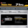 thumbnail image 2 of Tradespro 836668 Air Tools and Air Tool Accessories, 71-Piece, 2 of 7