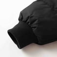 thumbnail image 5 of AINIYS Kids' Hooded Puffer Jacket with Zipper Closure Warm Quilted Coat for Winter Outdoor Daily Wear Black 3-4 Years, 5 of 6
