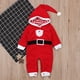 thumbnail image 3 of Disfraz de Papá Noel para niños, traje de Papá Noel para niño, traje de Papá Noel para Navidad para niños, conjunto de traje navideño para niños para Navidad, 3 of 8