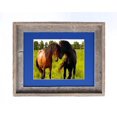 thumbnail image 2 of BarnwoodUSA 11x14 Inch Signature Picture Frame for 8x10 Inch Photos - 100% Reclaimed Wood, Bottle Blue Mat, 2 of 8