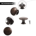 thumbnail image 2 of RUNROTOO 12Pcs Round Knob Drawer Pulls Zinc Alloy For Kitchen Furniture Upgrade, 2 of 8