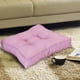 thumbnail image 5 of Xihbxyly Ofertas Prime del día Ofertas relámpago Cojín de lino de grueso y sedentario de color sólido tridimensional Cojín de ventana de tatami comprimido Cojín de color caramelo, 5 of 6