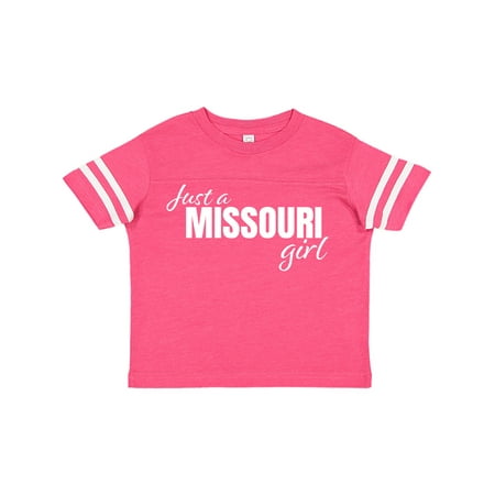 

Inktastic Just a Missouri Born and Raised Gift Toddler Toddler Girl T-Shirt