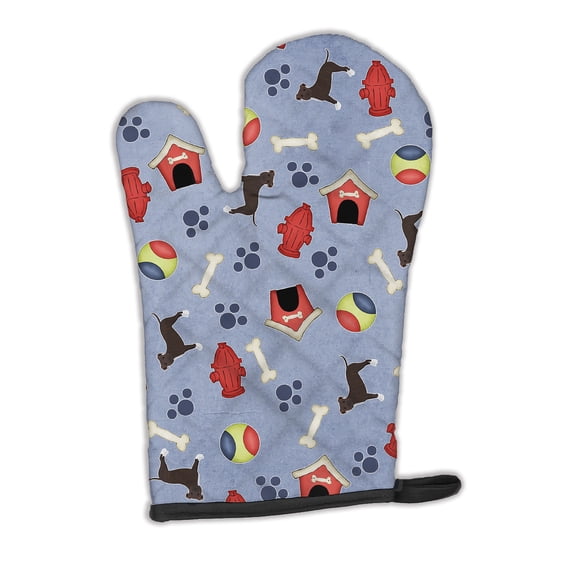 Dog House Collection Brindle Staffordshire Bull Terrier Oven Mitt