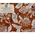 thumbnail image 2 of Printed Cotton Canvas Fabric by Soimoi | Floral Design - Brown | 56 Inch Wide | Sold by 10 Yard | Heavy Duty Craft & Upholstery Fabric, 2 of 7