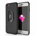 thumbnail image 2 of iPhone 8 Case, Punkcase Magnetix Protective TPU Cover W/Kickstand, Ring Grip Holder & Metal Plate for Magnetic Car Phone Mount Plus Tempered Glass Screen Protector for Apple iPhone 6/7 & 8 [Black], 2 of 4