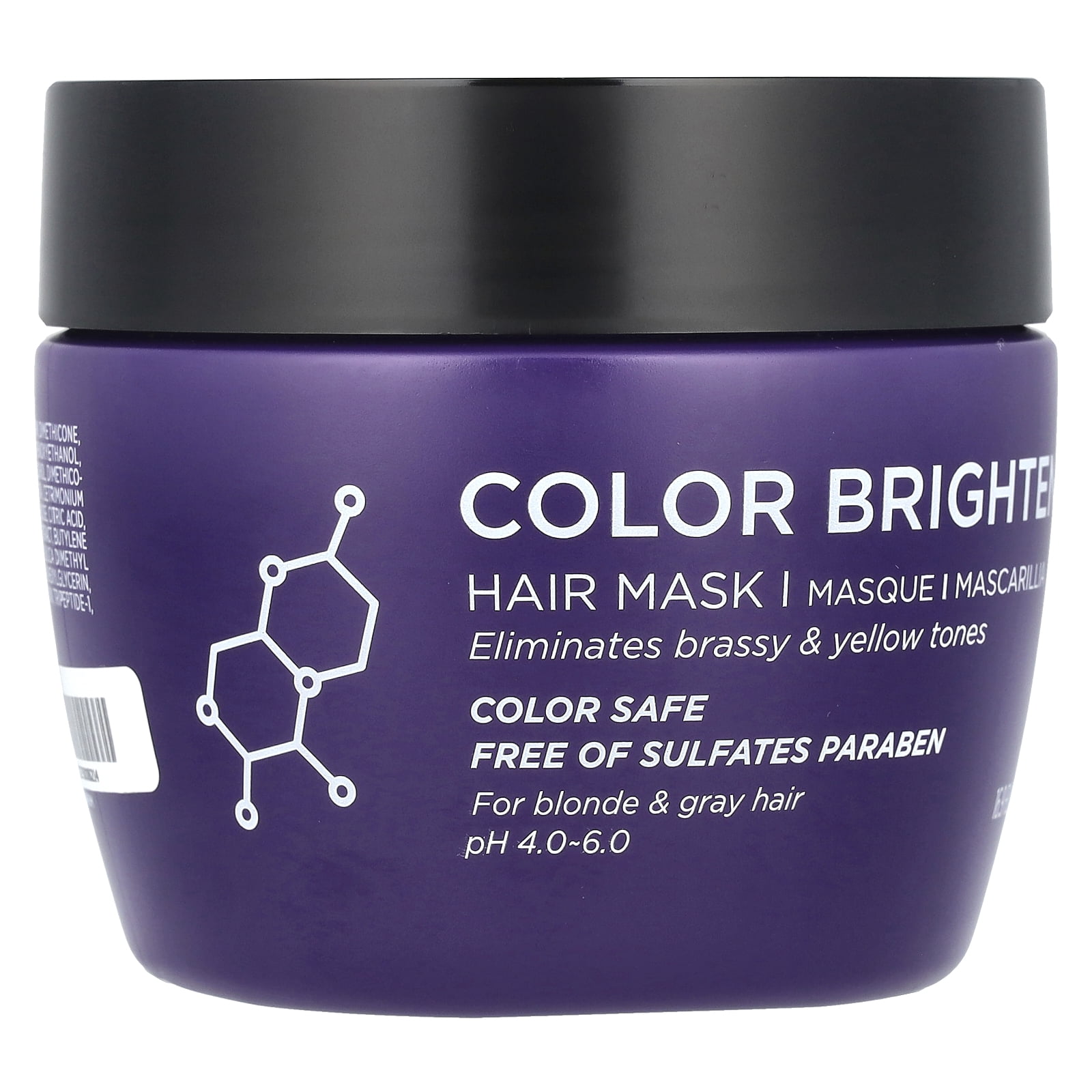 Luseta Beauty Color Brightening Hair Mask, 16.9 fl oz (500 ml)