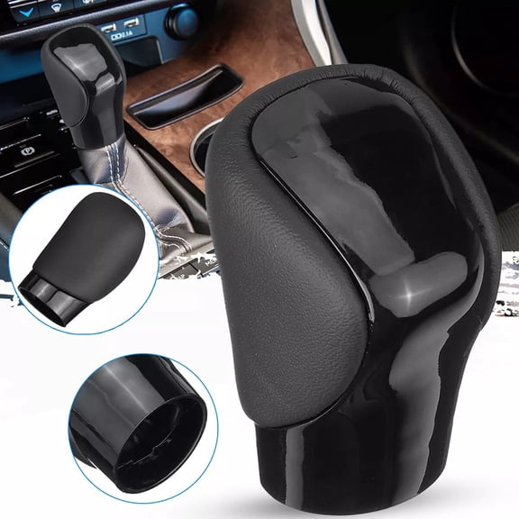 Mduoduo Black PU Leather Gear Shift Knob For Lexus ES350 GX460 IS300 NX300 RC RX350 Car Accessories