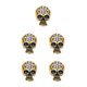 thumbnail image 1 of Sonducket Broches para mujer, pasador de pecho de aleación brillante con diamantes de imitación, joyería moderna de Halloween, patrón de Type2 NO2, 1 of 6