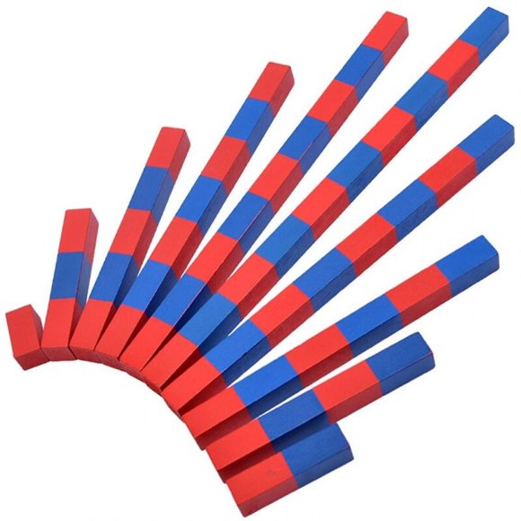 Molds, Wood, Math, Brain, Training, Preschool Number Blocks, Simple Calculation.-HAPDEN