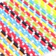 thumbnail image 2 of 60Pcs Straw Household Drinking Paper Straws Supplies Colorful Dot Party DIY Decorations, 2 of 3