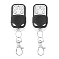 thumbnail image 1 of Control remoto 433MHz 4CH Car Key Fob Abridor de puerta de garaje Duplicador 2pcs, 1 of 6