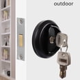 thumbnail image 3 of Invisible door lock pull ring lock 304 stainless steel lock, 3 of 8