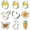 D-9D-clearacne, variant on tumgatte 9 Piece Stainless Steel Cookie Cutter Set Easter Chicken Cake Baking Molds Home and Kitchen