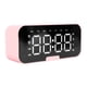 thumbnail image 1 of Reloj despertador con espejo Bluetooth Jadeshay altavoz portátil 2000 mAh, 1 of 8