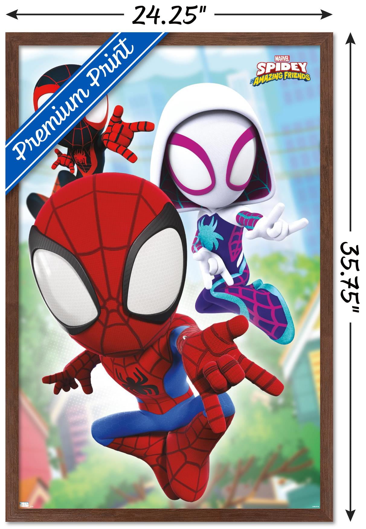 Marvel Spidey And His Amazing Friends - Group Wall Poster, 14.725