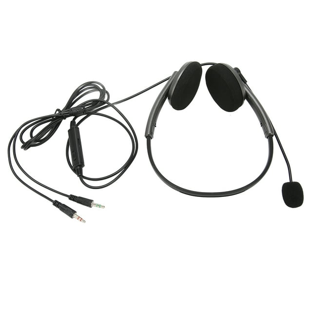 Call Center Headset, Computer Phone Headset Multifunctional Plug And Play For Online Course For Business Space Gray,Rose Gold