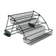 thumbnail image 1 of Metal 3-Tier Pull Down Spice Rack - Easy Reach Retractable Large Capacity Kitchen Storage Shelf Organizer for Cabinet A, 1 of 6