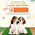 thumbnail image 5 of Premium Washable Dog Training Mat-Indoor/Outdoor Grass Trimmer，Convenient for potty training and odor control, 5 of 9