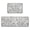 Distressed Blue, variant on AIOE 2-Piece Distressed Blue Persian Medallion Anti-Fatigue Kitchen Mat Set, Non-Slip Cushioned Vintage Style Kitchen Rugs, Stain-Resistant for Laundry Room & Farmhouse Decor 17"x47"+17"x29.5"