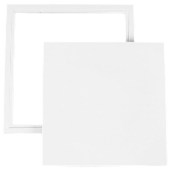 QIFULL White Aluminum Access Panel for Drywall Wall and Ceiling Use with Easy Installation and Stylish Design