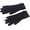 Black, variant on Women's Sleep Gloves Moisturizing Sunscreen Summer Silk Gloves