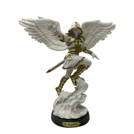 The Bradford Exchange Jugudiel: Praise Of God from Archangels, Holy Protectors Marble Sculpture Collection Issue #7 10-inches