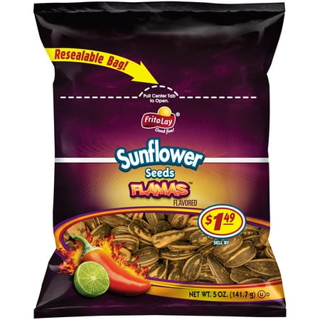 Frito Lay Flamas Flavor Sunflower Seeds - 5oz - BrickSeek.