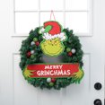 thumbnail image 2 of Dr. Seuss The Grinch Christmas Wreath, 2 of 2