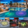 thumbnail image 3 of Yuarrent Luz solar flotante para piscina ABS IP68 con control remoto, RGB, cambio de color, resistente al agua Deportes acuáticos, 3 of 6