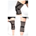 thumbnail image 3 of Copper Knee Pads (Pair), Professional Knee Brace with Copper Ion Infused Fiber Technology, Premium Compression Support for Knee Pain, Sports, Workout, 3 of 5