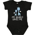 thumbnail image 3 of Inktastic My Abuelo Loves Me Grandson Boys Baby Bodysuit, 3 of 5