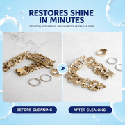 iSonic Ultrasonic Jewelry and Eyewear Cleaning Solution Concentrate, 8 oz Bottle