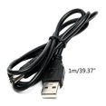 thumbnail image 2 of Usb 2.0 macho A para CC 5,5 mm x 2,1 mm Enchufe para cable de alimentación de CC Cable de enchufe, 2 of 2