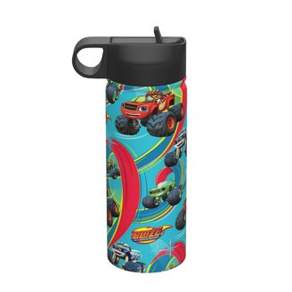 Personalized Camo Insulated Water Bottle 18oz - Stainless Steel, Leak-Proof, With Handle