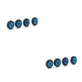 thumbnail image 1 of Vogacara 4 piezas 1/28 coches de control remoto neumáticos accesorios reemplazo para WLtoys K969 K979 K989 Azul 2 piezas, 1 of 6