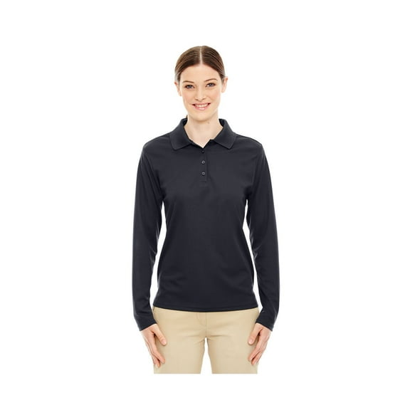 Ladies' Pinnacle Performance Long-Sleeve Piqué Polo