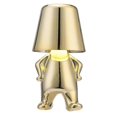 thumbnail image 1 of 26-27 Little Gold Light Decor LED Lighting Living Room Iron Resin Creative Lamps Table Lamp Desktop Lights, 1 of 5