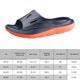 thumbnail image 2 of Cloud Slides Pillow Pantuflas Zapatos de Ducha Antideslizantes para Hombre (44/45 ) Gris Naranja, 2 of 6
