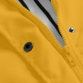 thumbnail image 4 of Womens Winter Coats Women Rain Raincoat Solid Hooded Jacket Windproof Outdoor Coat Plus Women's Coat Winter Coats for Women, 4 of 5