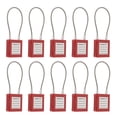 thumbnail image 4 of Lockout de Bloqueo Eléctrico, Bloqueo de Bloqueo de Bloqueo de Óxido aislamiento interno de bloqueo de cable con claves para el mantenimiento, 4 of 7