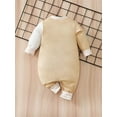 thumbnail image 5 of ATAIKU 1Piece Baby Boys Long Sleeve Outfit Infant Cotton Romper Cute Beer Jumpsuit Newborn Baby Boy One Piece Coverall Spring 0-3M, 5 of 8