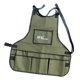 thumbnail image 1 of Delantal de herramientas Sunnimix para carpintería trabajo construcción tela Oxford resistente 14 bolsillos verde, 1 of 8