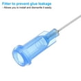 thumbnail image 4 of 22Ga Dispensing Needles, 18PCS 2 Inch Industrial Blunt Tip Dispensing Needle Syringes with Luer Lock Needle 2inch Long for Refilling Liquid Inks Adhesive Glue Oil, Blue, 4 of 7