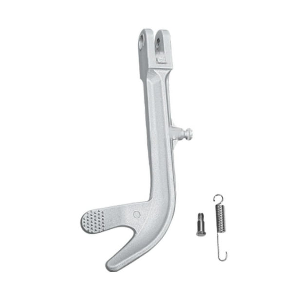 Pata de cabra para motocicleta Pata de cabra lateral para motocicleta Soporte para patinete Soporte para scooter con 23cmx2.5cm