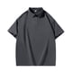 thumbnail image 1 of pstuiky camisetas de hombre, Camiseta holgada con cuello de listones para hombre Blusa holgada con cuello en V camisas casuales para hombre xl, 1 of 3