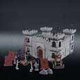 thumbnail image 4 of Castle Battle Model Set Puzzle Game Multicolor Knight para Inicio Edades Sunnimix Playsets de batalla del castillo, 4 of 8